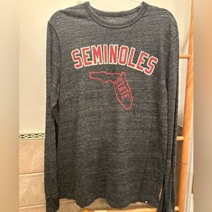 ‘47 Florida State L/S Tee Shirt Seminoles charcoal gray